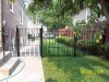 Iron fencing installation 2