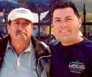 Carlos Medina and Father